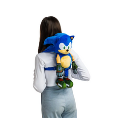 Sonic Plush Backpack 12Inch 4Asst