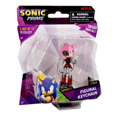 Sonic Figure Key Chain Blister Pack 2.5-Inches 10Asst