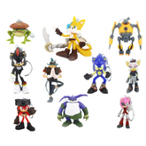 Sonic Figure Key Chain Blister Pack 2.5-Inches 10Asst
