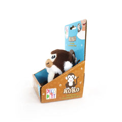 PUGS AT PLAY SHOULDER BUDDY KOKO 4INCH