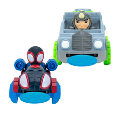 Spidey N Friends Miles with Rhino 2-pack