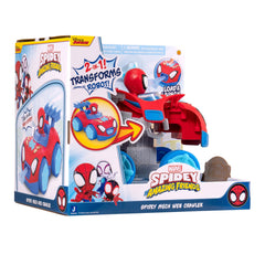 Marvel Spidey N Friends Vehicle Spidey Mech Web Crawler