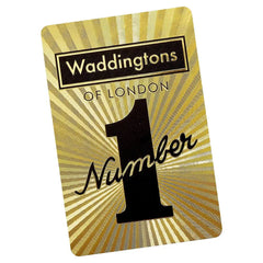 Waddington Number1 Playing Cards Gold CDU12
