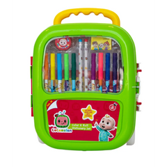 Cocomelon Color &  Roll Stationary Set