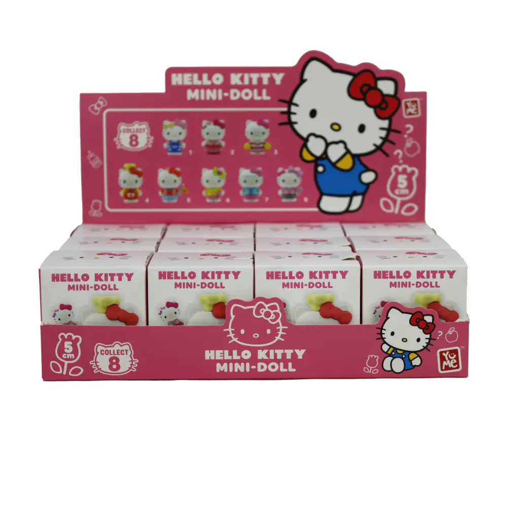 Hello Kitty Doll Mini Fashion 5cm PDQ12 WOC