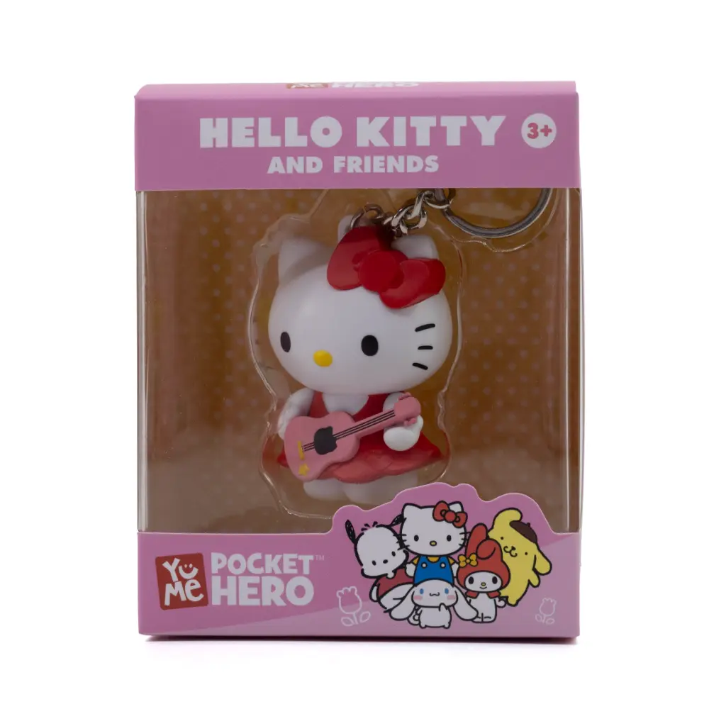 HELLO KITTY KEYCHAIN POCKET HERO PDQ12 WOC