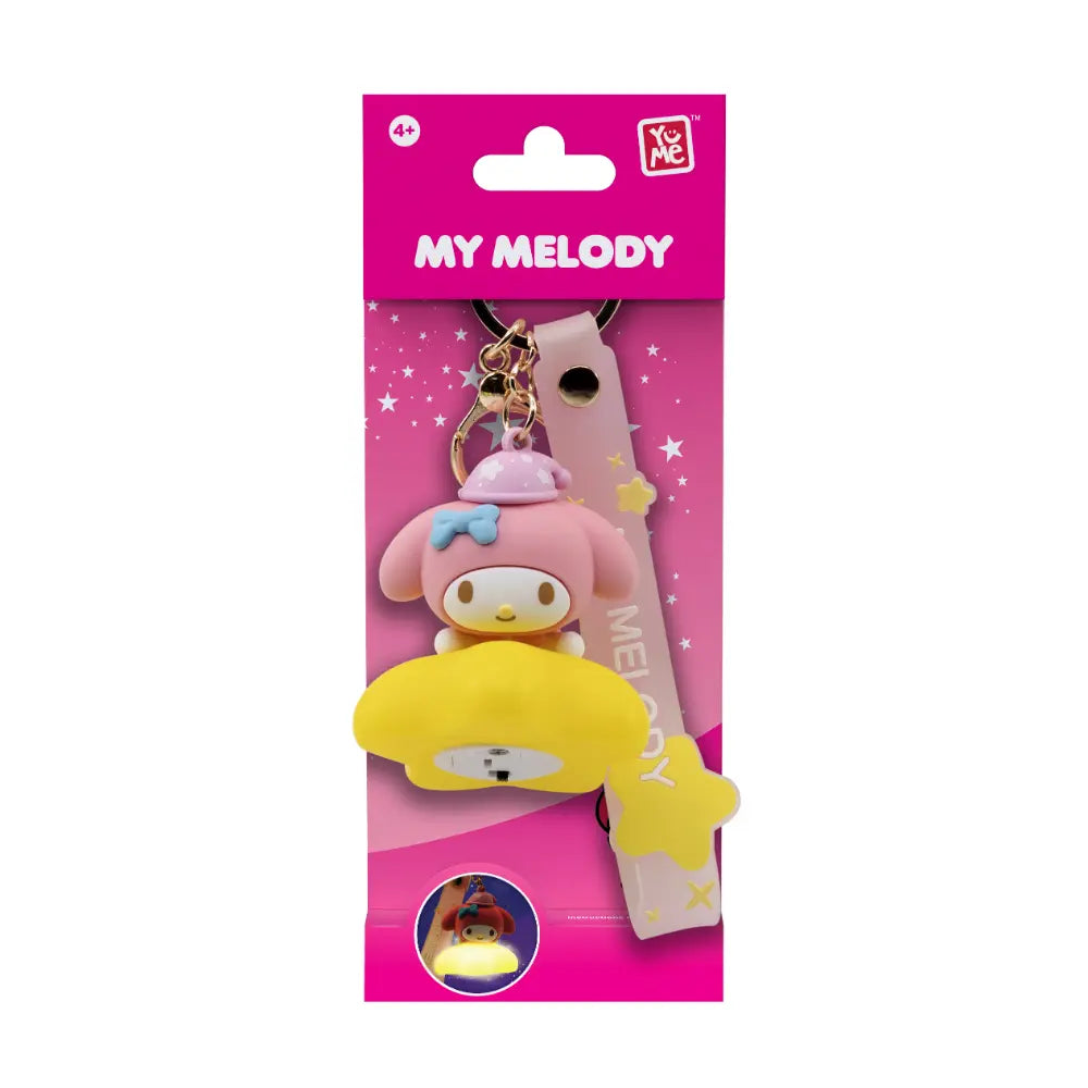 Hello Kitty Keychain Light Up Star