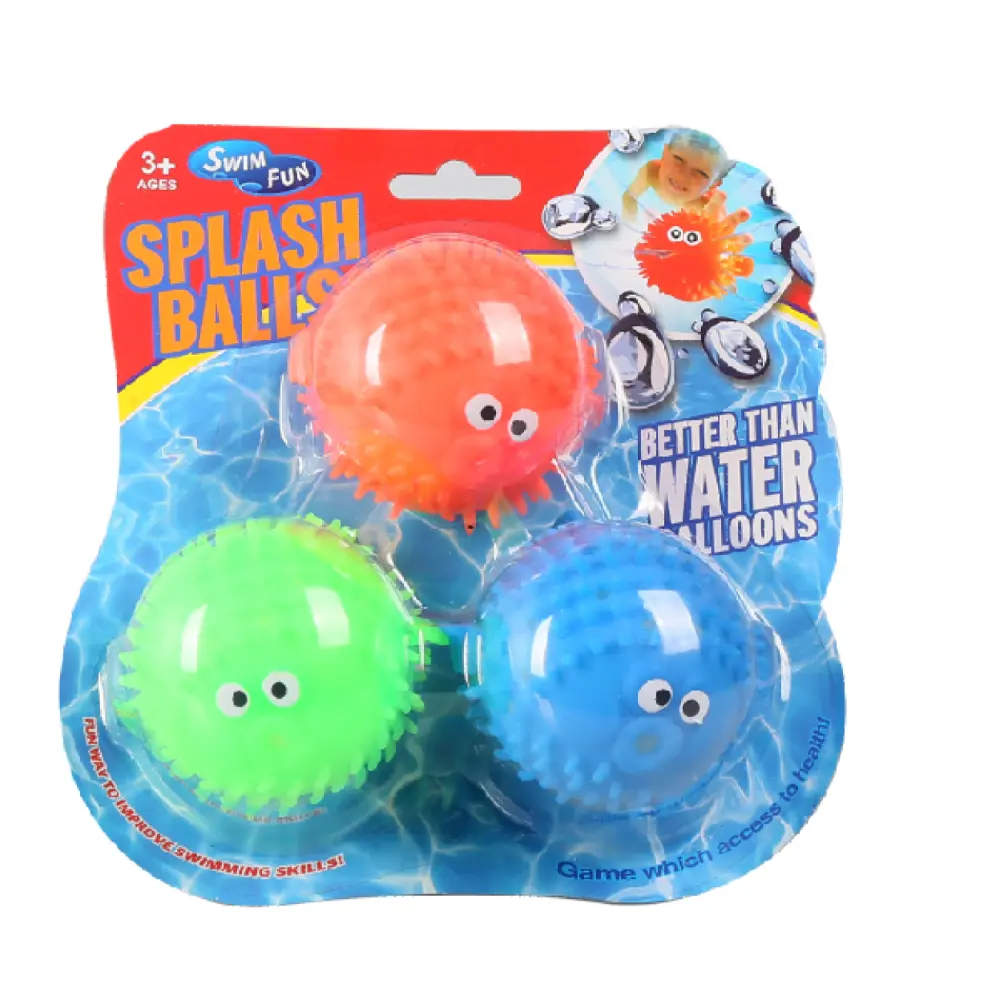 DIVING PUFFER FISH TOYS 3PIECES