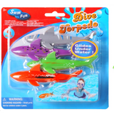 Diving Shark Toys 4-pieces