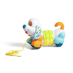 Clementoni Pull Along Dog for Baby Toddlers