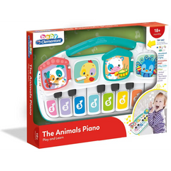 Clementoni Baby Animal Piano for Kids Battery Operated