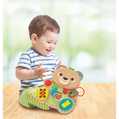 Clementoni Montessori Bear Busy Panel