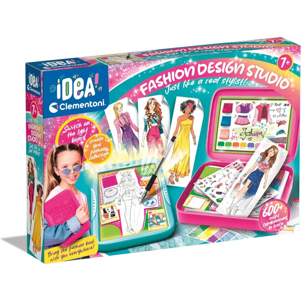 Clementoni Idea Fashion Design Studio Battery Operated