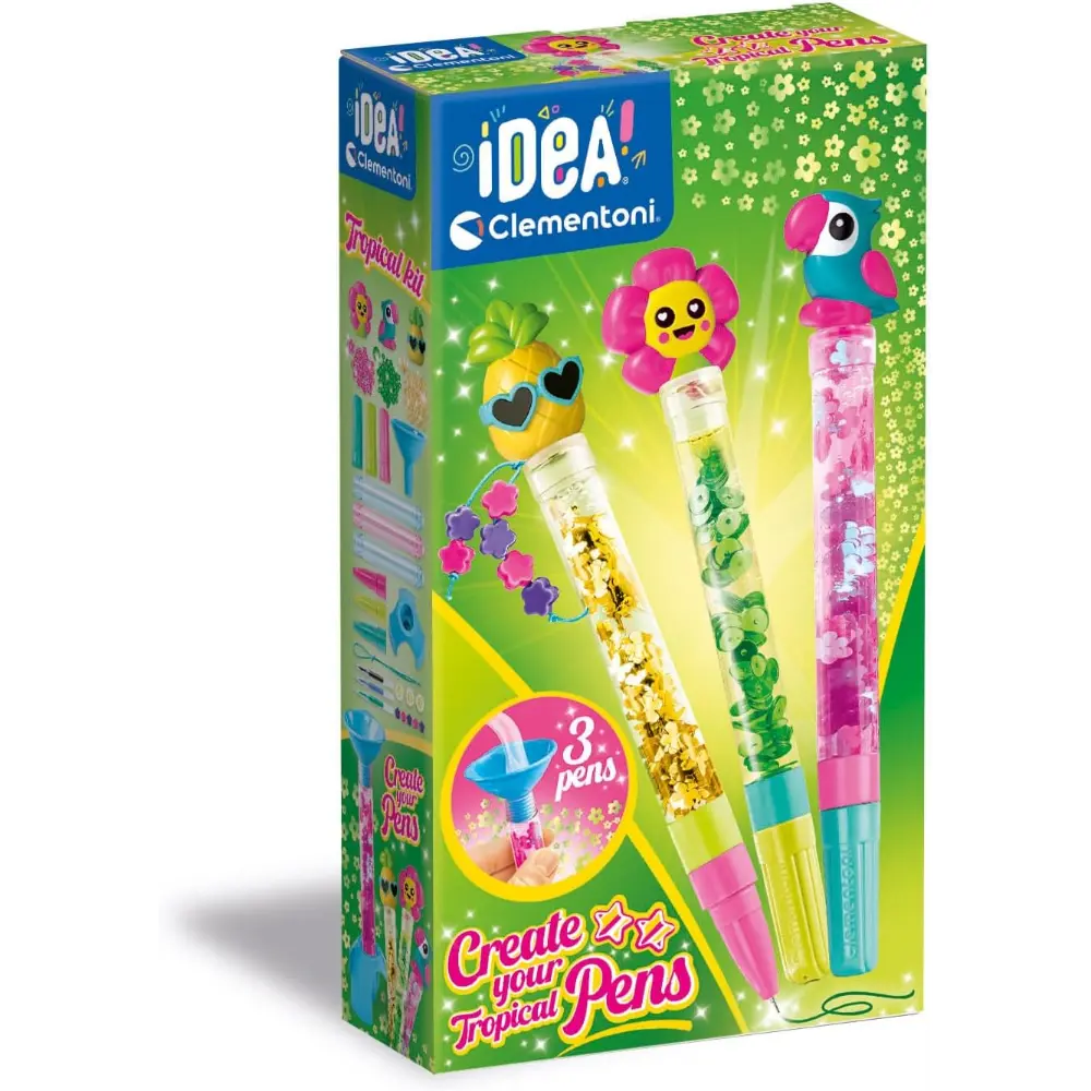 Clementoni طقم Idea Tropical لصناعة الأقلام