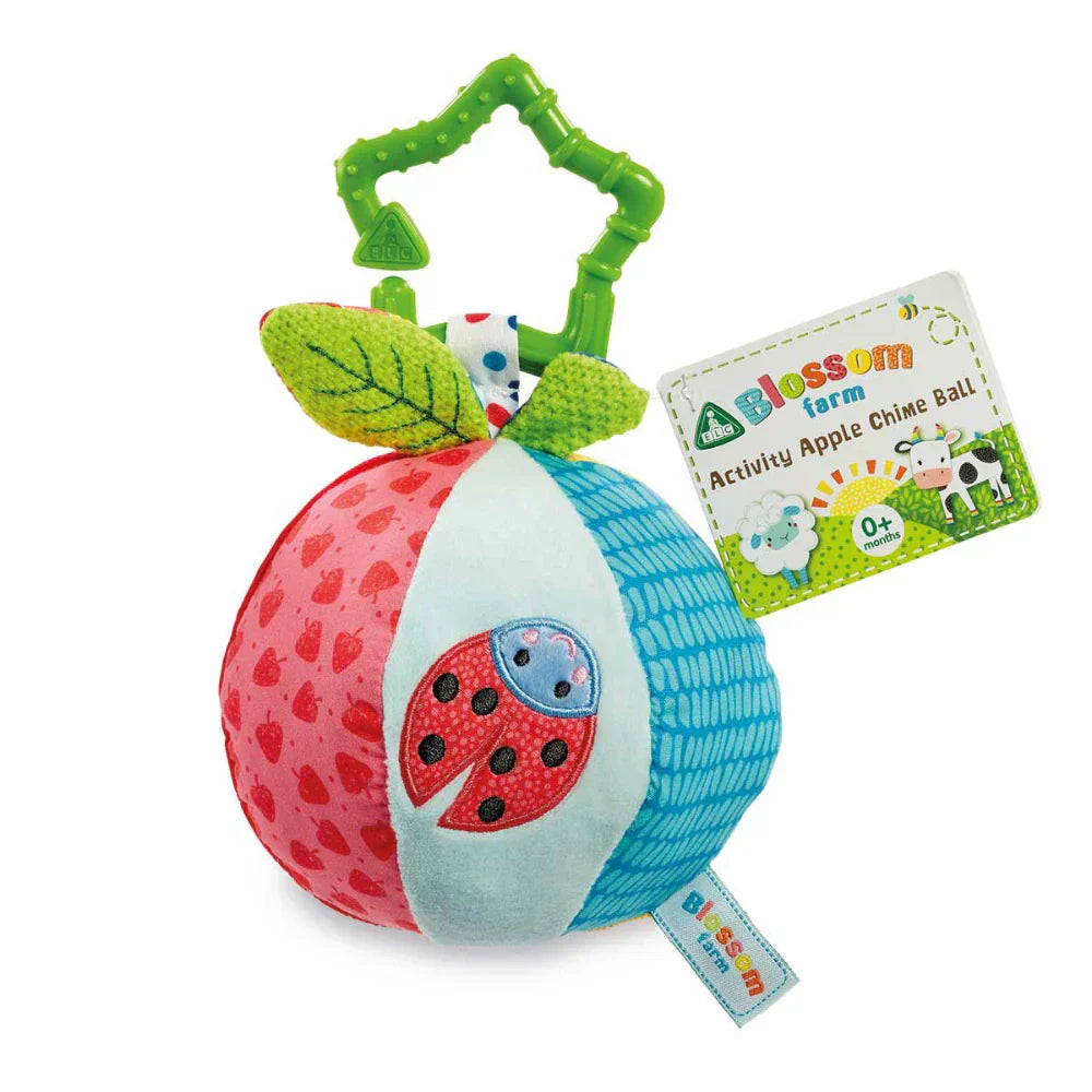 Blossom Farm Apple Chime Ball Sensory Pram Toy