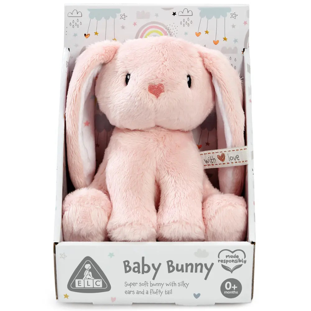 ELC Baby Plush Mini Bunny Boxed Pink