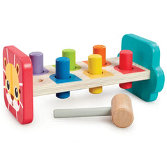 Early Learning Centre Classic Wood Hammer Bench