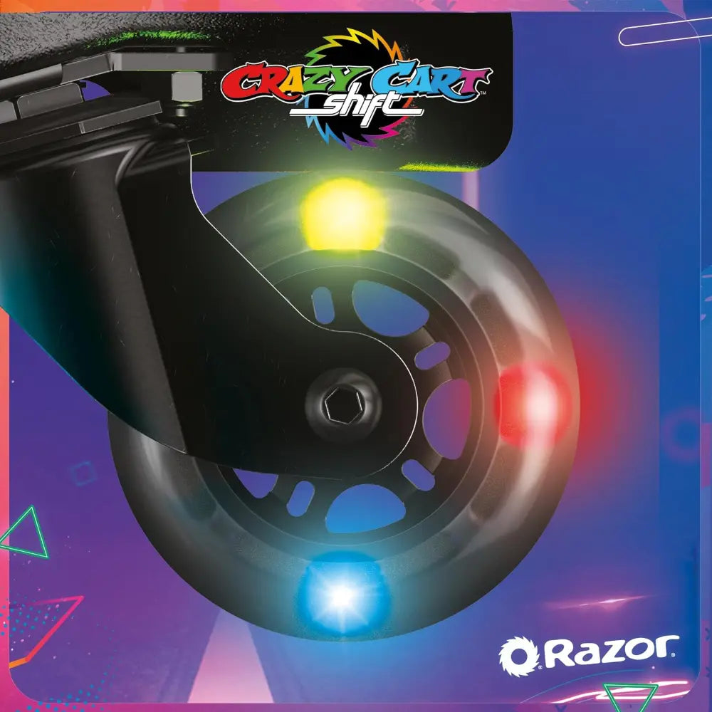 Crazy Cart Shift Lightshow Razor 13kmph