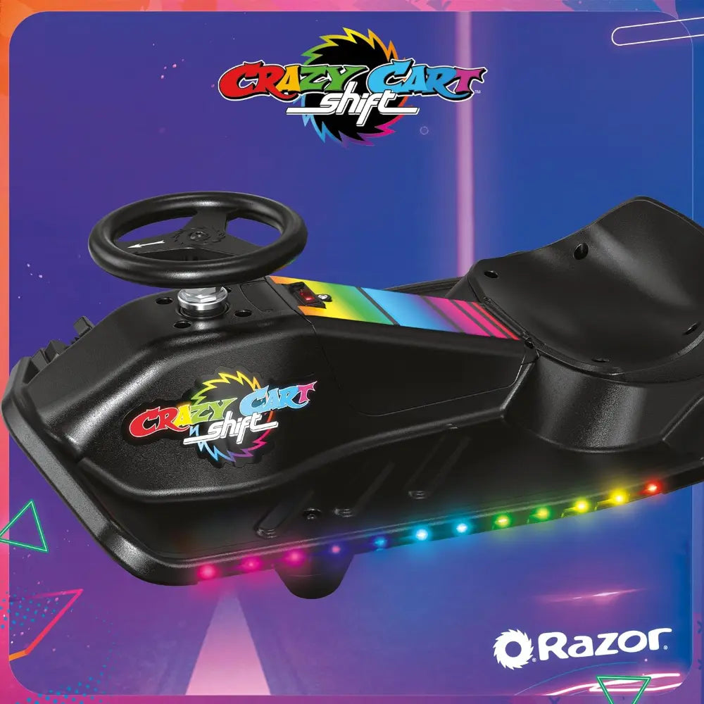 Crazy Cart Shift Lightshow Razor 13kmph