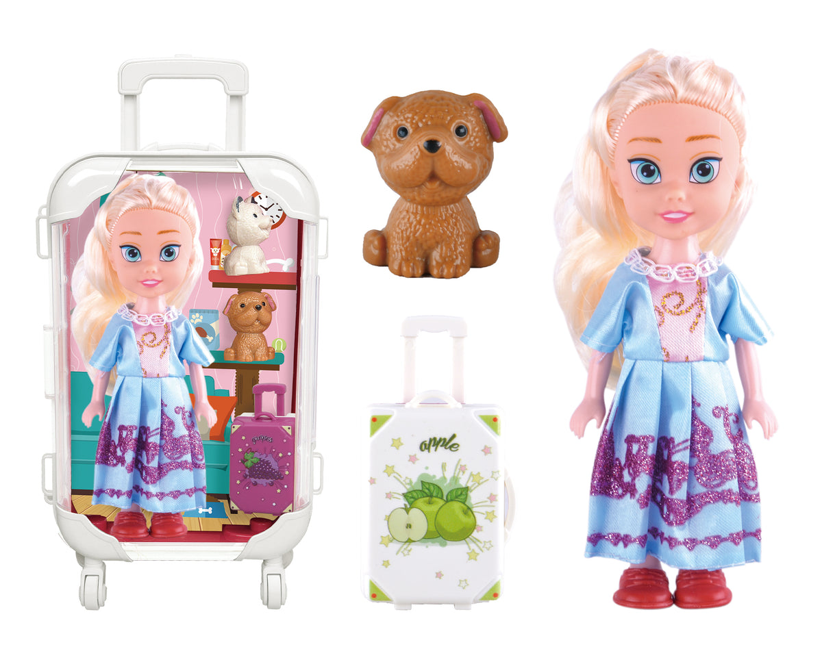 Power Joy Leila Min Princess Travel Suitcase