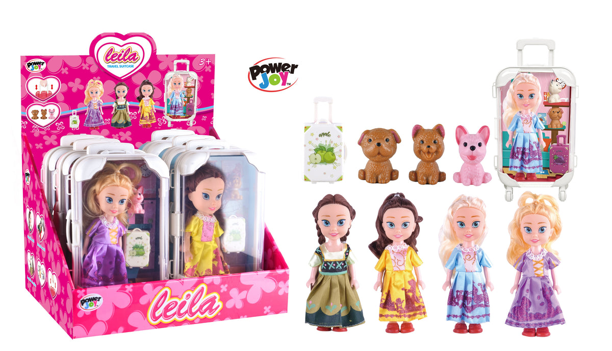 Power Joy Leila Min Princess Travel Suitcase
