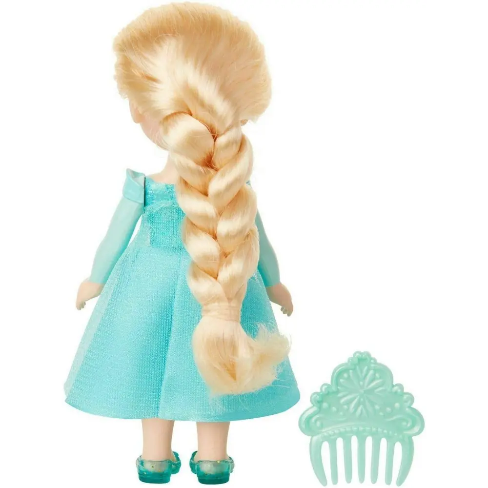 Disney Frozen 2 دمية إلسا الصغيرة مع مشط - متعددة الألوان
