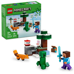 Lego Minecraft Steves Taiga Adventure