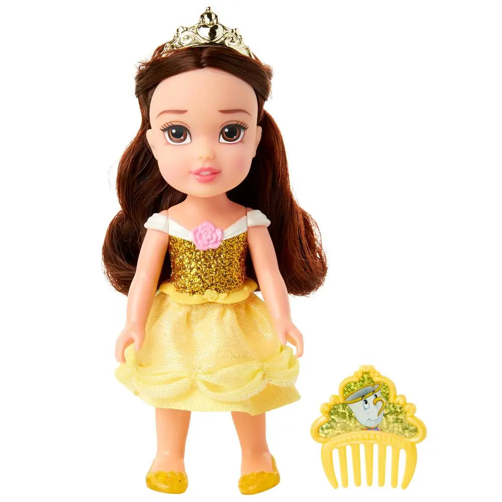 Disney Princess Petite 6-Inch Dolls Glitter Bodice 4Assortment