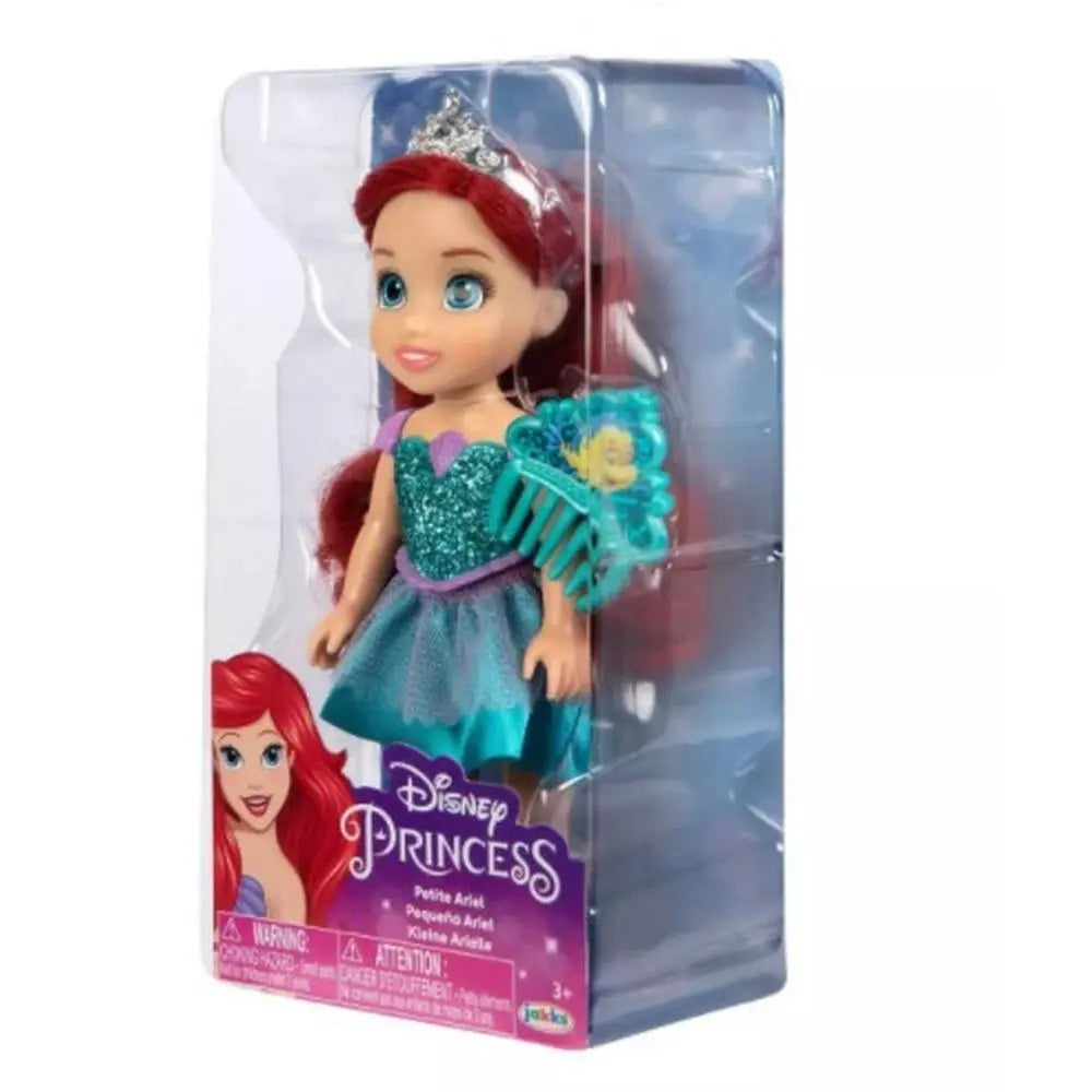 Disney Princess Petite 6-Inch Dolls Glitter Bodice 4Assortment