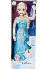 Disney Frozen Playdate Elsa Doll Articulated Figure with Evening Dress and Hair Accessories  32 Inch