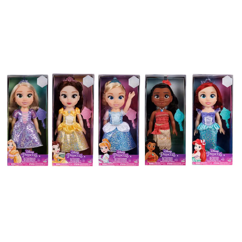 Disney Princess دمية أميرة بعيون زجاجية ١٥ بوصة - قطعة واحدة متنوعة