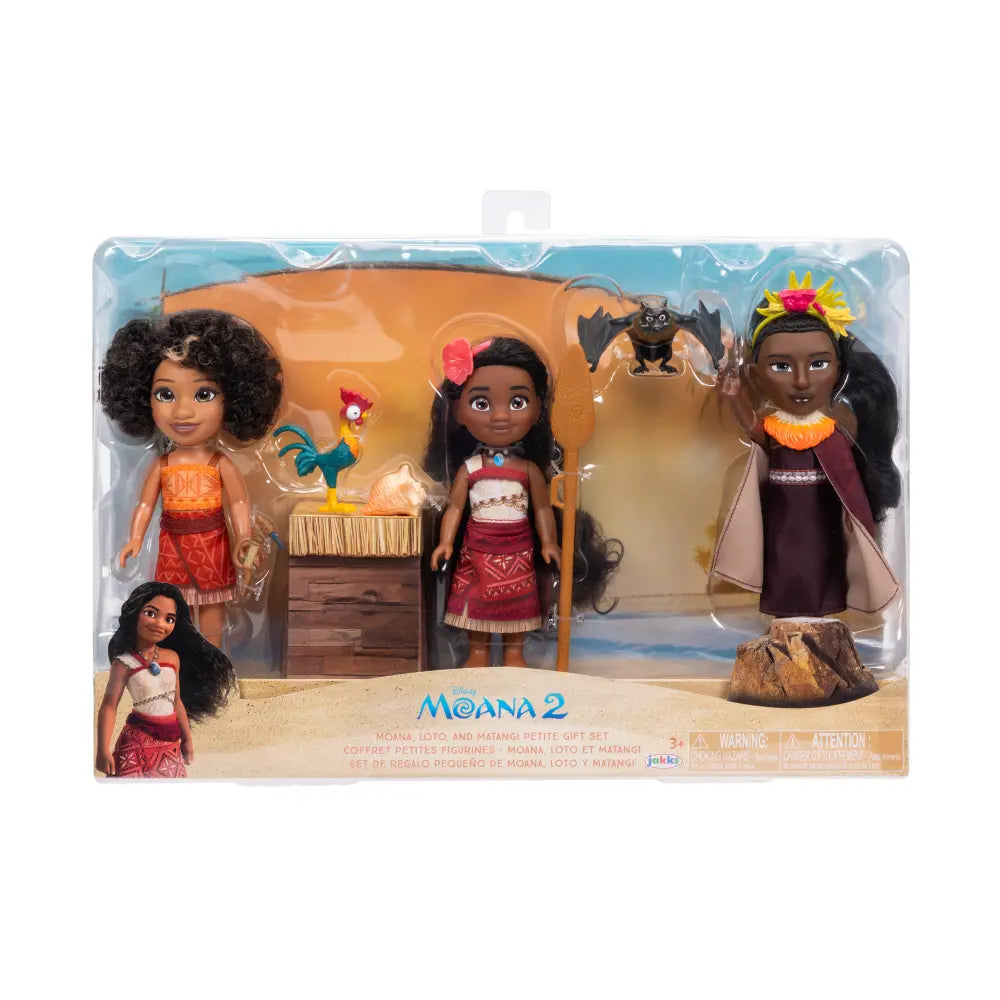 Moana2 Moana&Friends Petite Set 6inch