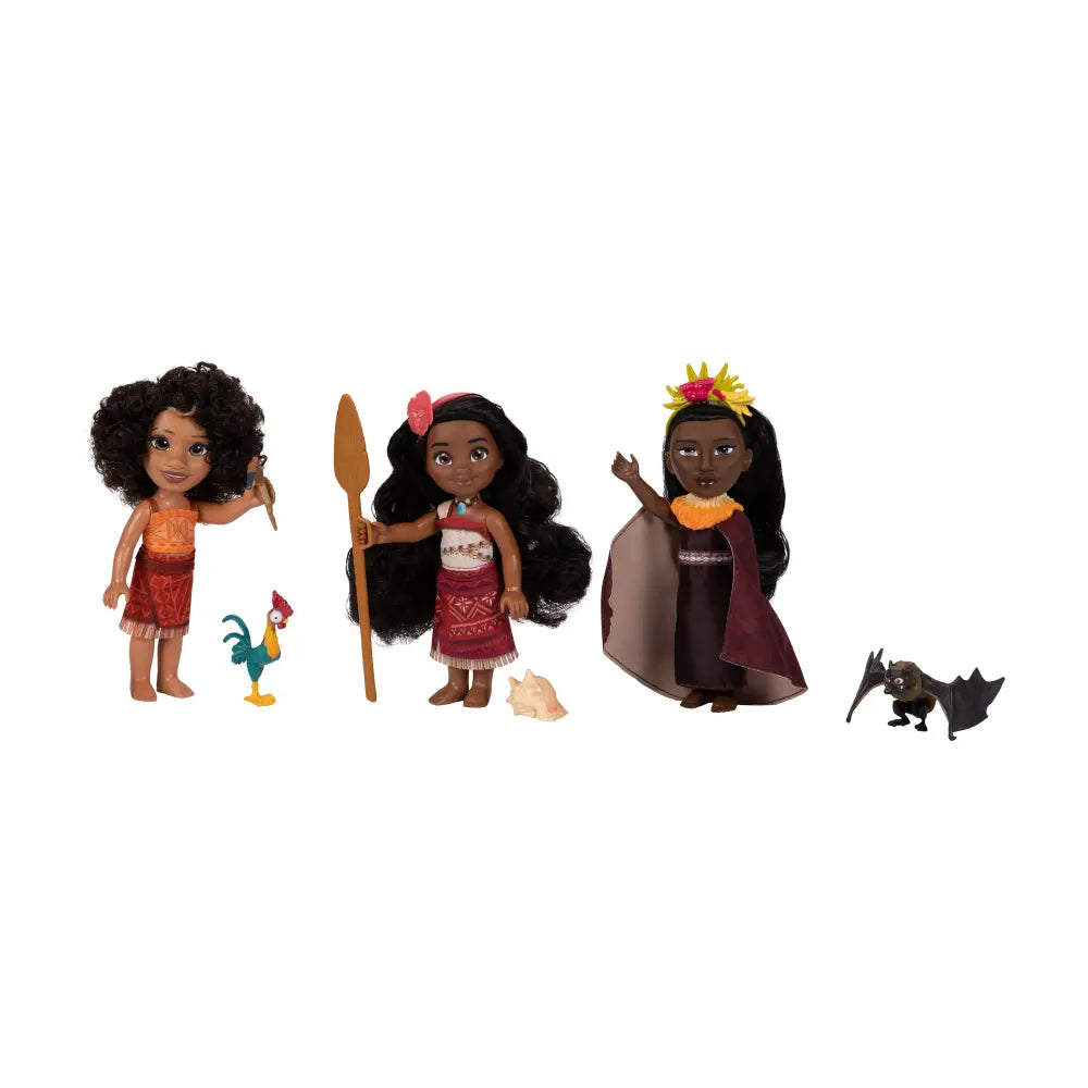Moana2 Moana & Friends Petite Set 6-inches