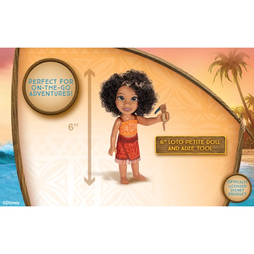 Moana 2 Moana&Loto Petite 6inch 2Asst