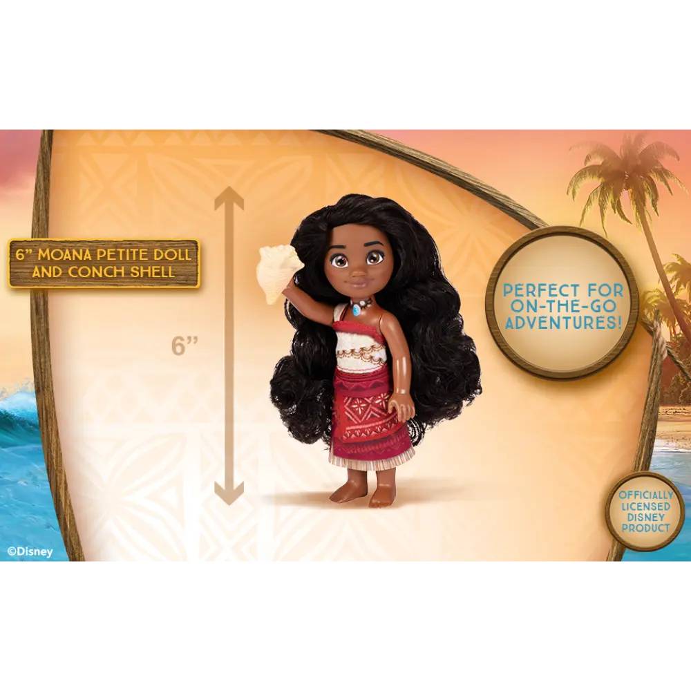 Moana 2 Moana&Loto Petite 6inch 2Asst