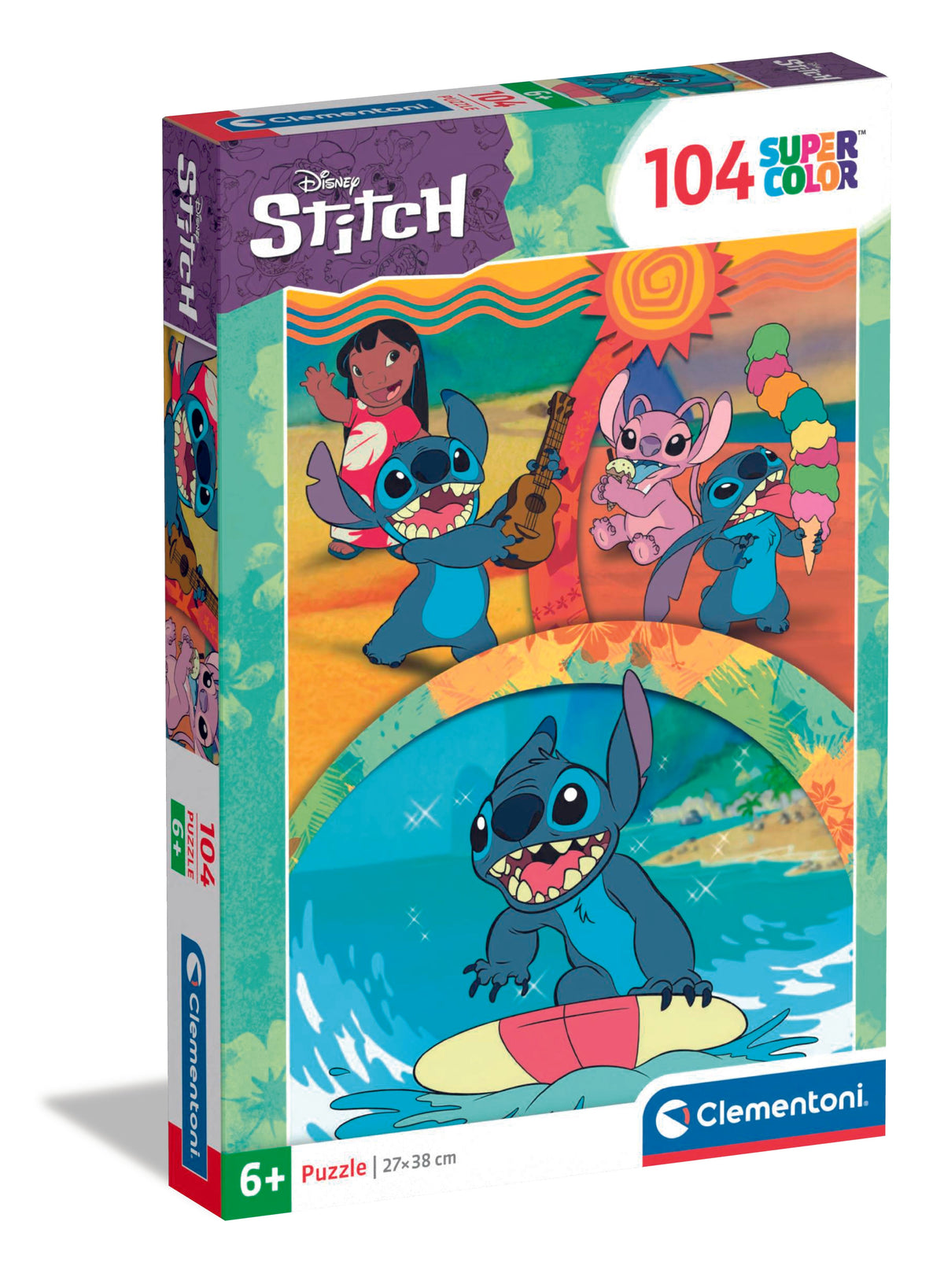 Clementoni 104Pcs Puzzle Stitch Summer Cool