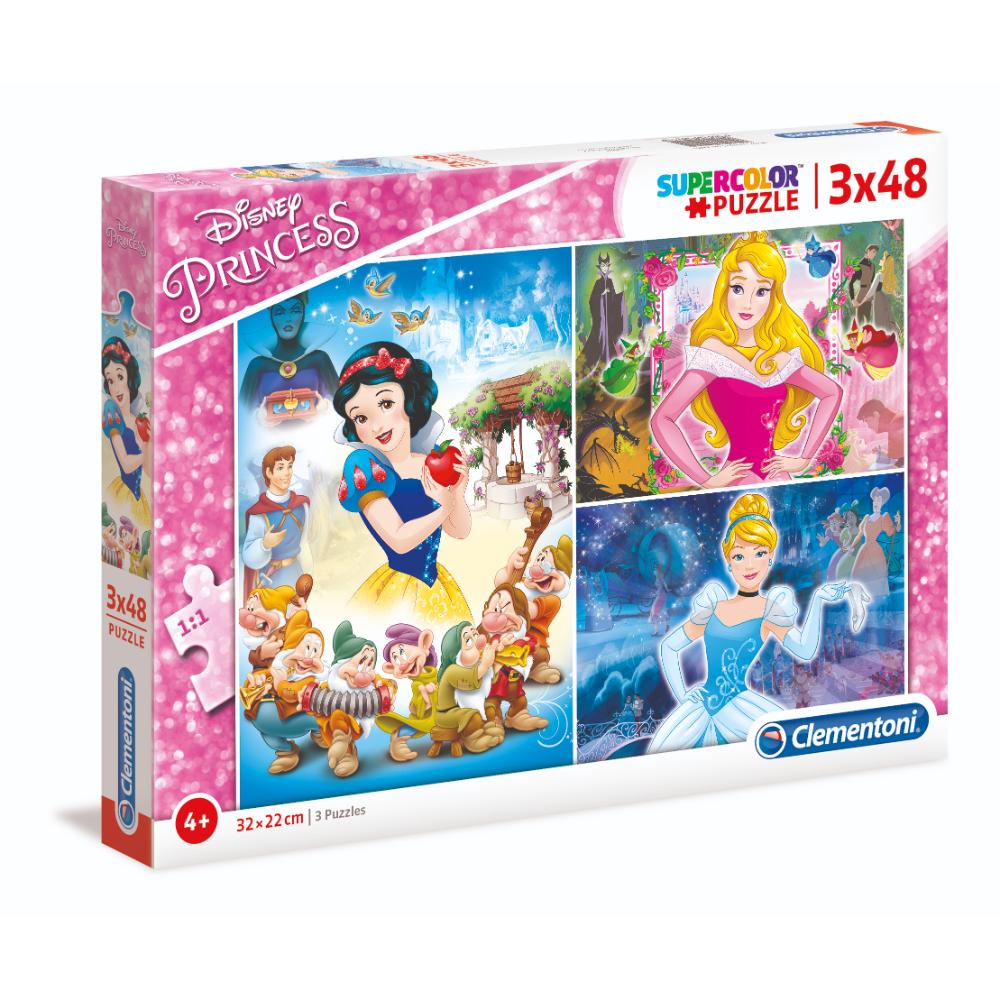 Clementoni Puzzle Disney Princess 3X48 pcs
