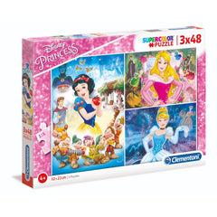 Clementoni Puzzle Disney Princess 3X48 pcs