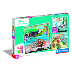 Clementoni Puzzle Disney Classics 3X48pcs