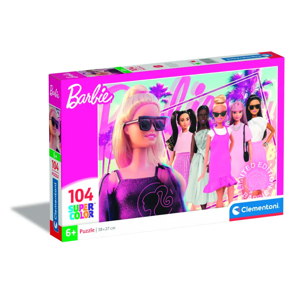 Clementoni Puzzle Barbie Fashion 104-Piece