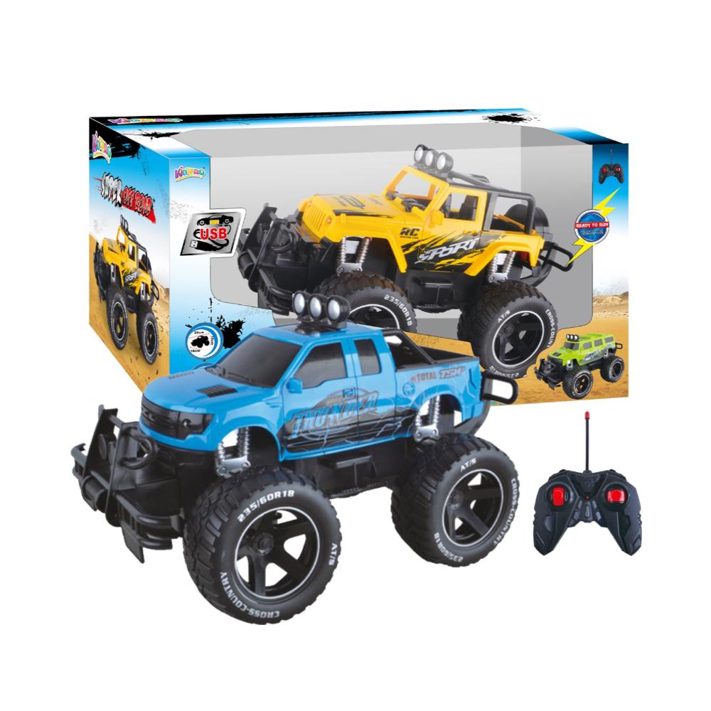 تشكيلة سيارات Kidzpro Super F-Rid بالتحكم عن بُعد – مقياس 1/14 مع إضاءة