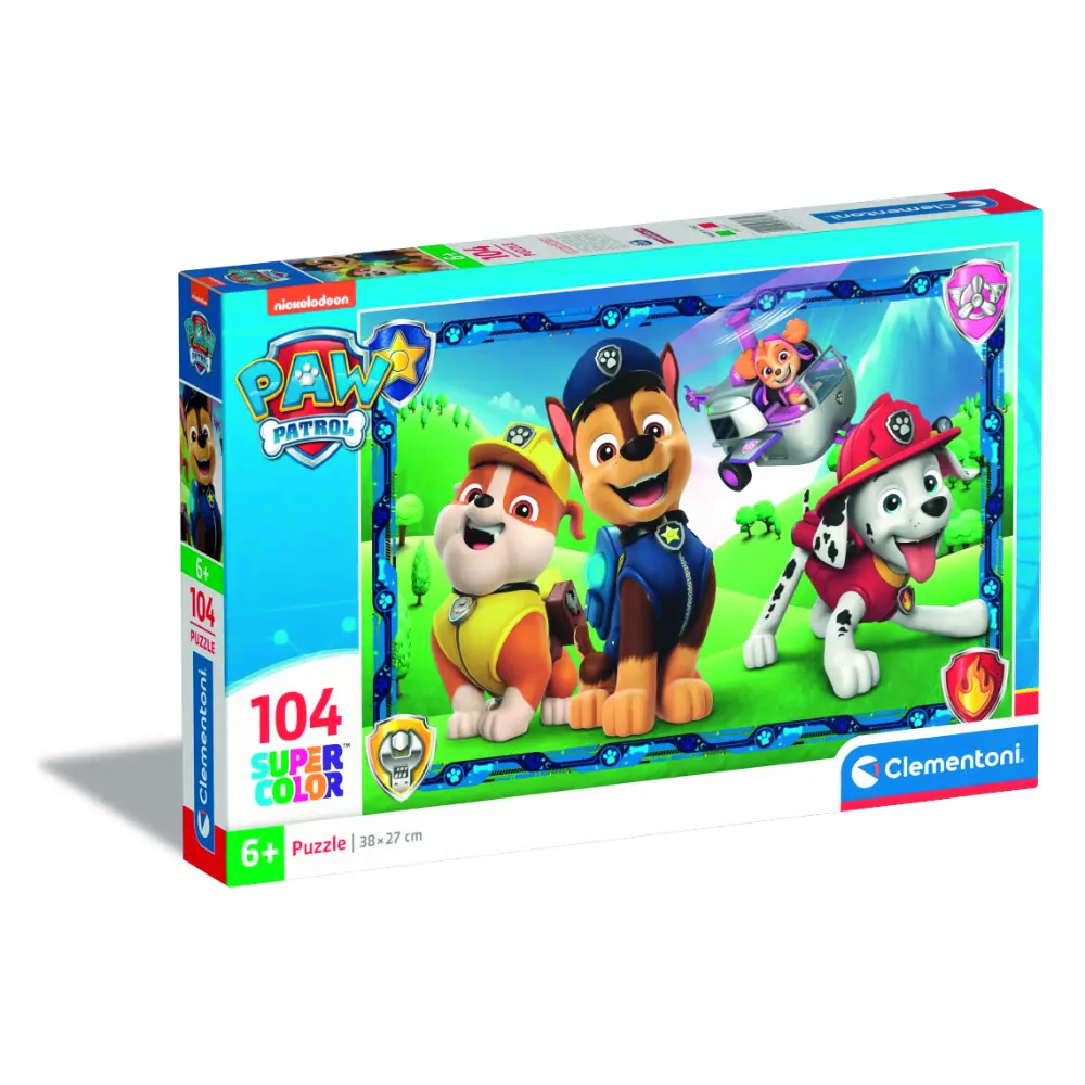 Clementoni Puzzle Paw Patrol Happy 104pcs