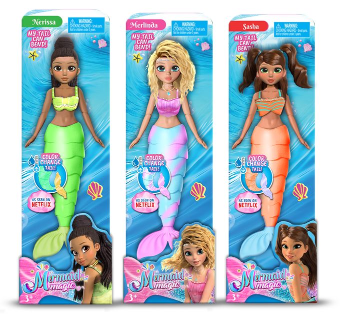 Mermaid Magic Doll 9 Inch Assortment - Sold per piece