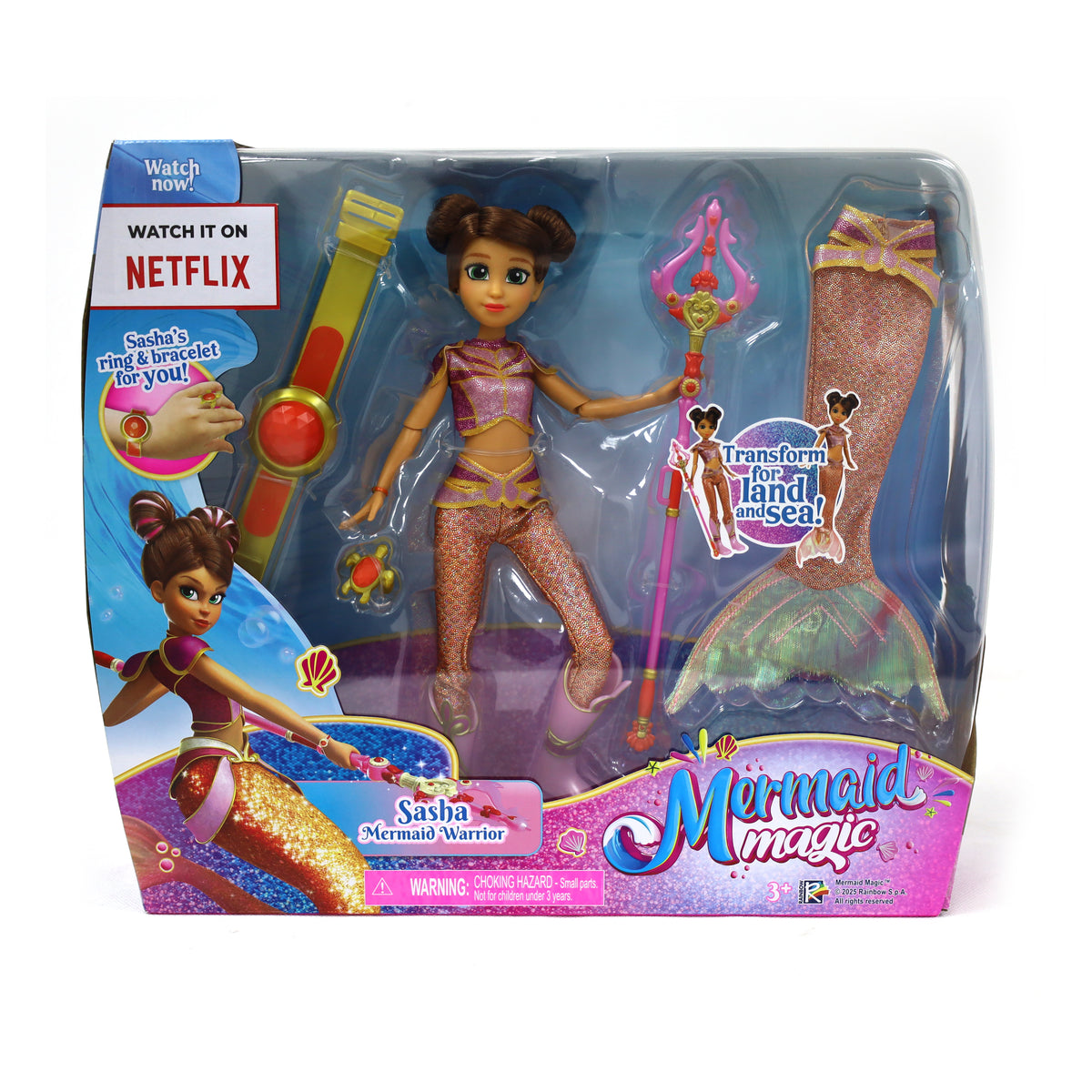 Mermaid Magic Warrior Transformation 2-in-1 Assortment - Sold per piece