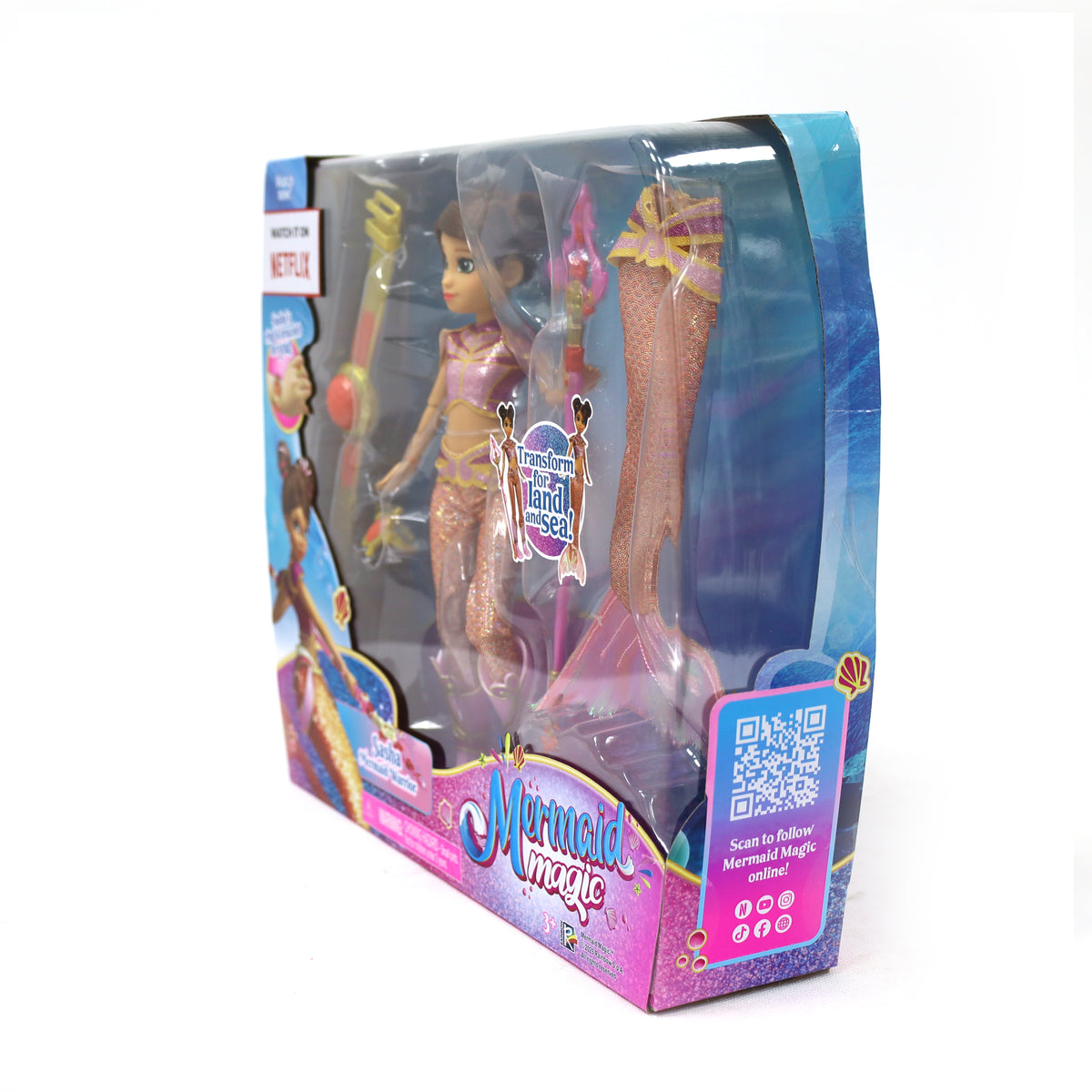 Mermaid Magic Warrior Transformation 2-in-1 Assortment - Sold per piece