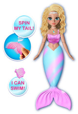 تشكيلة دمى Mermaid Magic ذات الحركة باللف بحجم 5.5 بوصة – قطعة واحدة