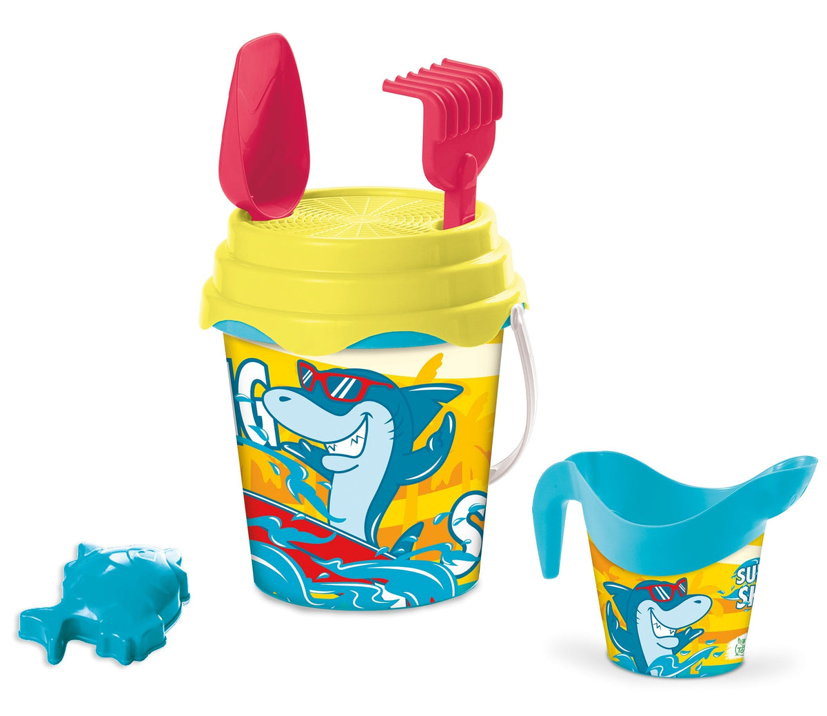 Mondo Bio Bucket Set Surfing Shark