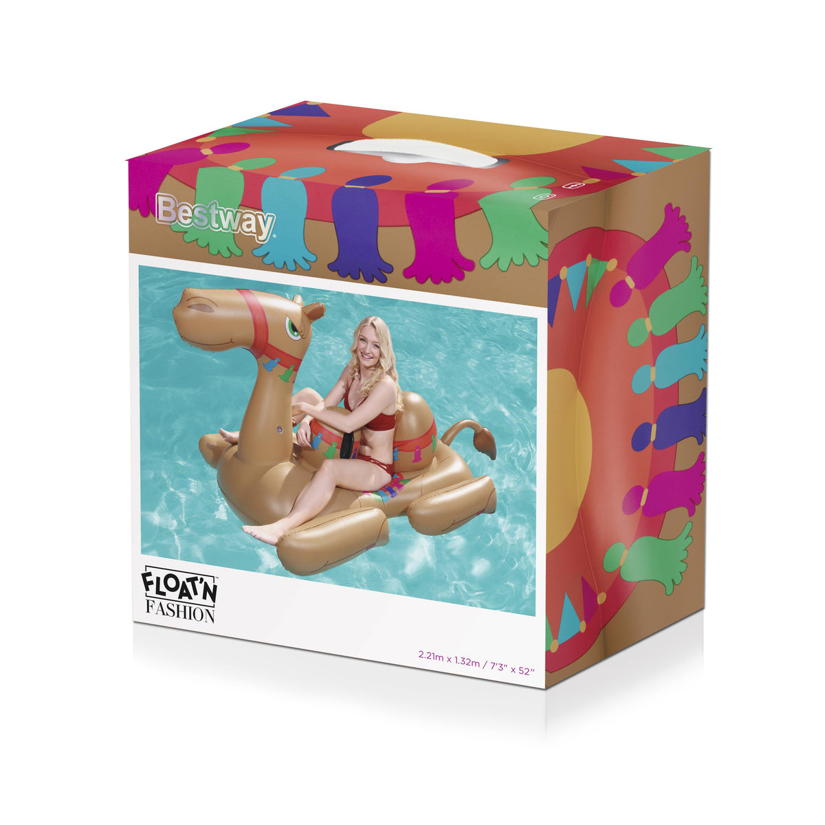 Bestway Camel Pool Float 221 x 132 cm