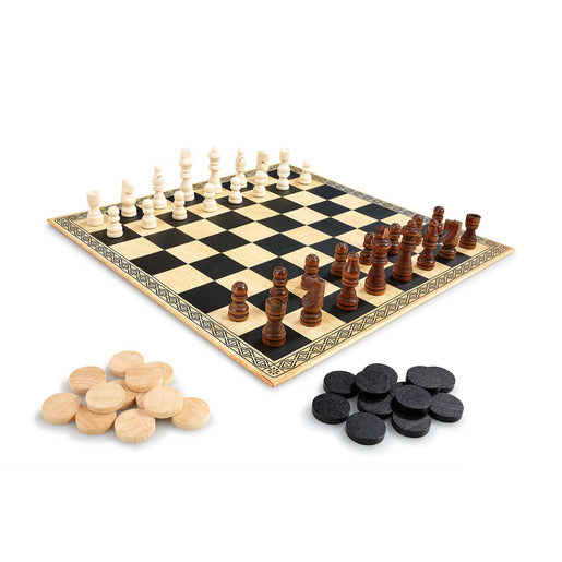 Addo Games Chess & Draughts Board Game