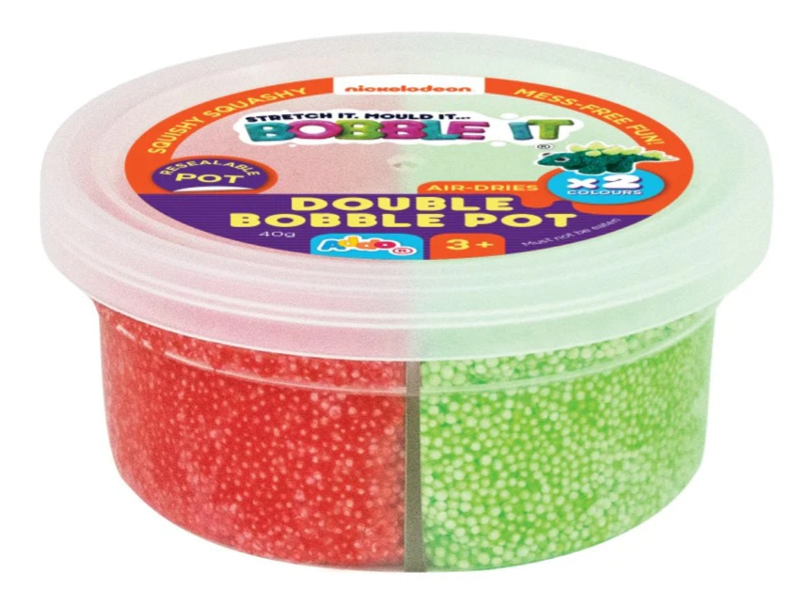نيكلوديون Bobble It Double Bobble Pot وعاء مزدوج للفقاعات